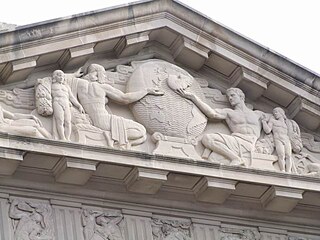 Intercommunication Between the Continents of America and Asia, South Pavilion, 2009. Note: some sources say this work is by George H. Snowden (1902-1990)