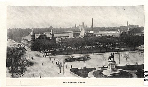 Großmärkte, Center Market, circa 1885.
