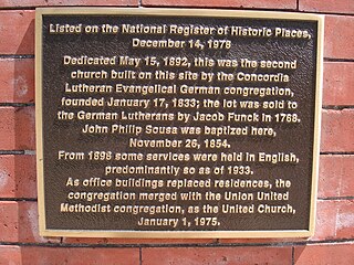 The former Concordia Church, now the United Church, August 2010.