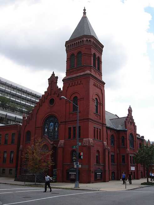 Listed on the National Register of Historical Places, the former Concordia Church has a long and illustrious history. August 2010.