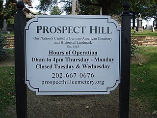 Prospect Hill Cemetery, October 2010.
