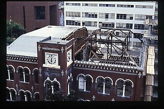 Model depicting the roof renovation