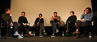 Public Talk with (f.l.t.r.) Niermann, Cotten, Thirlwell, McCarthy, Jung and Balasubramanyan