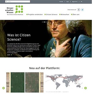 Citizens create knowledge – Platform for Citizen Science