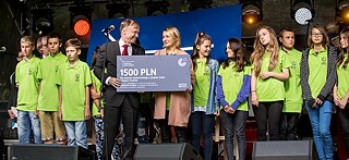 Wettbewerbsteam des Zespół Szkół in Ropica Polska