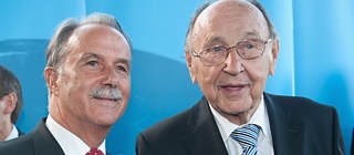 Klaus-Dieter Lehmann und Hans-Dietrich Genscher 
