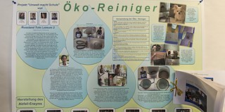 Die Projekte sind anschaulich auf Plakaten aufbereitet.