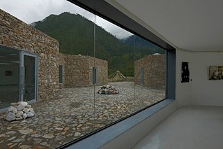 Innenansicht des Kunstzentrums