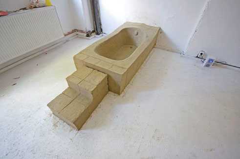 Helen Acosta, Sandbadewanne