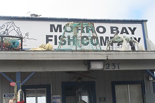 Die Morro Bay Fish Company am Dock