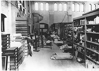 Interior of the National Museum, 1880s