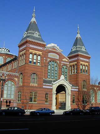 Exterior of the Arts and Industries Building, 2005