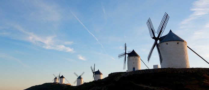 Windmühlen von Consuegra in La Mancha 