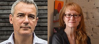 Ilija Trojanow at Leselenz Festival in Hausach (Germany), 2015 and Paige West © J.C. Salyer, 2016. 