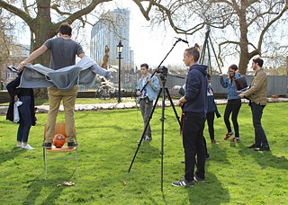 Film Shoot 'First World Problems'