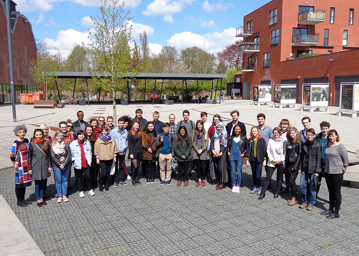 Make Film, Make History Participants, Ypres, April 2015