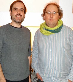 Uwe Nüstedt (left) and Christian Cordes