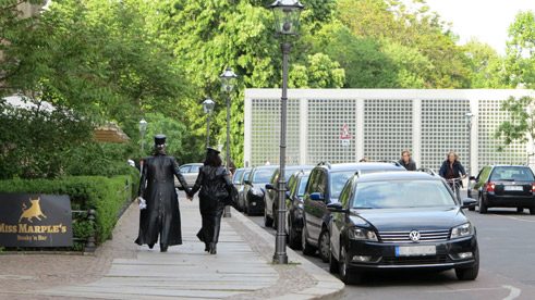 Bis zum nächsten Jahr: Festivalbesucher gehen nach Hause.