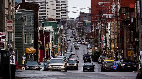 Duckworth Street in St-John's