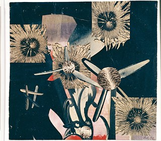 Hannah Höch, Synthetische Blumen, 1952, Collage