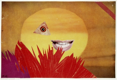 Hannah Höch, Synthetische Blumen, 1952, Collage, © Berliner Sparkasse, © VG Bild-Kunst, Bonn 2016