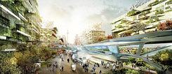 So könnte die Stadt der Zukunft aussehen;