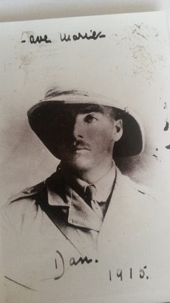 Leutnant Daniel Richard Clery 1915