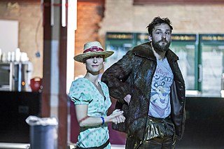 Darsteller der Interactive Game Performance: RE:WONDERLAND or FOLLOW THE WHITE RABBIT. Foto: re:publica/Jan Michalko 