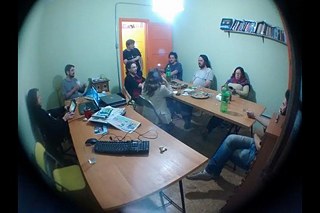 Tecnologia e pizza se encontram no Matehackers.