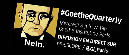 #GoetheQuarterly: Éric Jarosinski im Goethe-Institut Paris