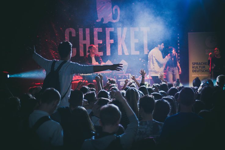 Auftritt von Chefket in Gdynia