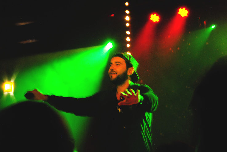 Auftritt von Chefket in Zielona Góra 