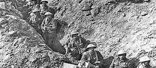 Irische Soldaten an der Somme