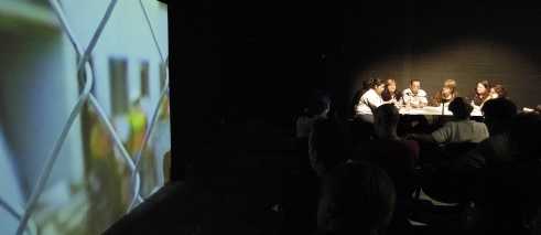 Ultra-red: The Debt; A dialogue between social housing residents from Pico Aliso in Los Angeles and residents from Ballymun in Dublin; Project Arts Centre; 28 July 2003.