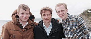 Alexander Bergmann mit seinem Filmteam
