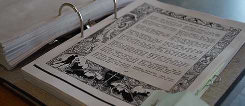 Copied page from Ireland’s Memorial Records for the recordings