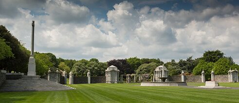 Die Irish National War Memorial Gardens in Dublin 