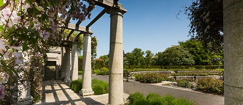 Die Irish National War Memorial Gardens in Dublin 