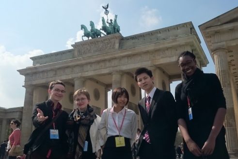 Vor dem Brandenburger Tor