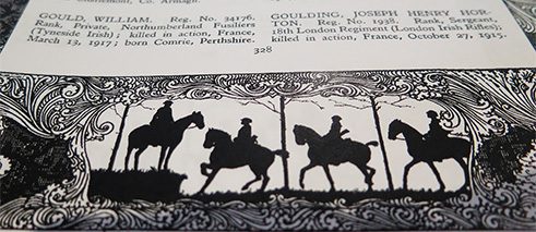 Illustration aus Ireland's Memorial Records