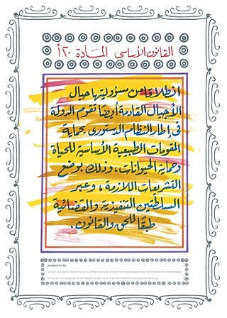 القانون الأساسي المادة ٢٠ الفقرة أ