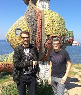 Jan Rohlf und Mat Schulz in Wladiwostok