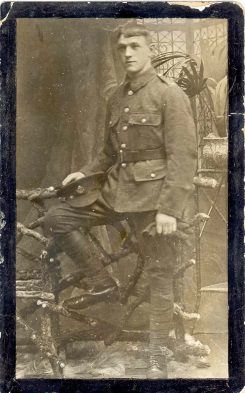Charles Hand in Uniform