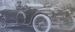 Private John Patrick Tohill in Army Transport Corps Vehicle 1915