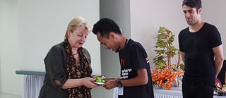 Aan Mansyur - Lesung & Workshop des Literaturwerks