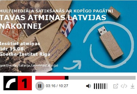 Sižets Latvijas Radio raidījumā Kultūras Rondo, 09.06.2016.