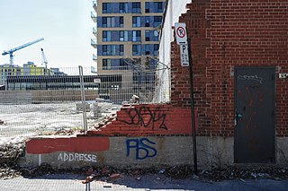 Construction de condos dans le quartier Griffintown, dans le Sud-Ouest de Montréal. 