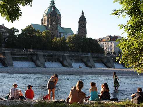 No rio Isar