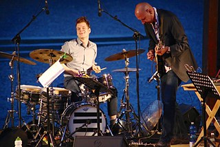 Schlagzeuger Christian Lillinger mit Frank Möbus in der Formation KUU! © Ralf Dombrowski