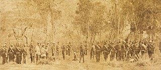 Brasilianische Soldaten aus der Provinz Ceará im Einsatz. Jahr: ca. 1867. 